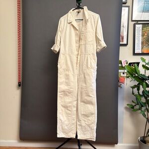 Universal Thread Off-White Utility Jumpsuit